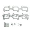 Exhaust Manifold Header Gasket Kit For 2011-2017 For Ford Mustang 3.7L V6 D2C Short Exhaust Header T-304 Stainless Steel