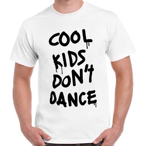 Cool Kids Don't Dance Funny Men Women Unisex Vintage T Shirt 2889