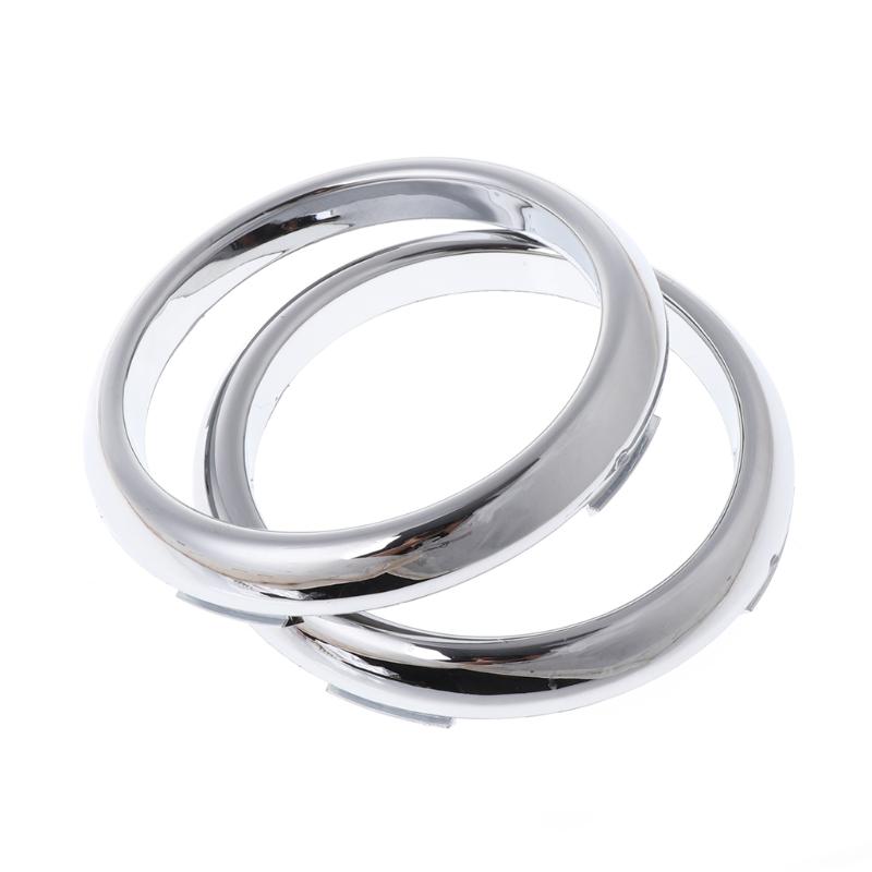 1 pár ABS króm első ködlámpa burkolat burkolat