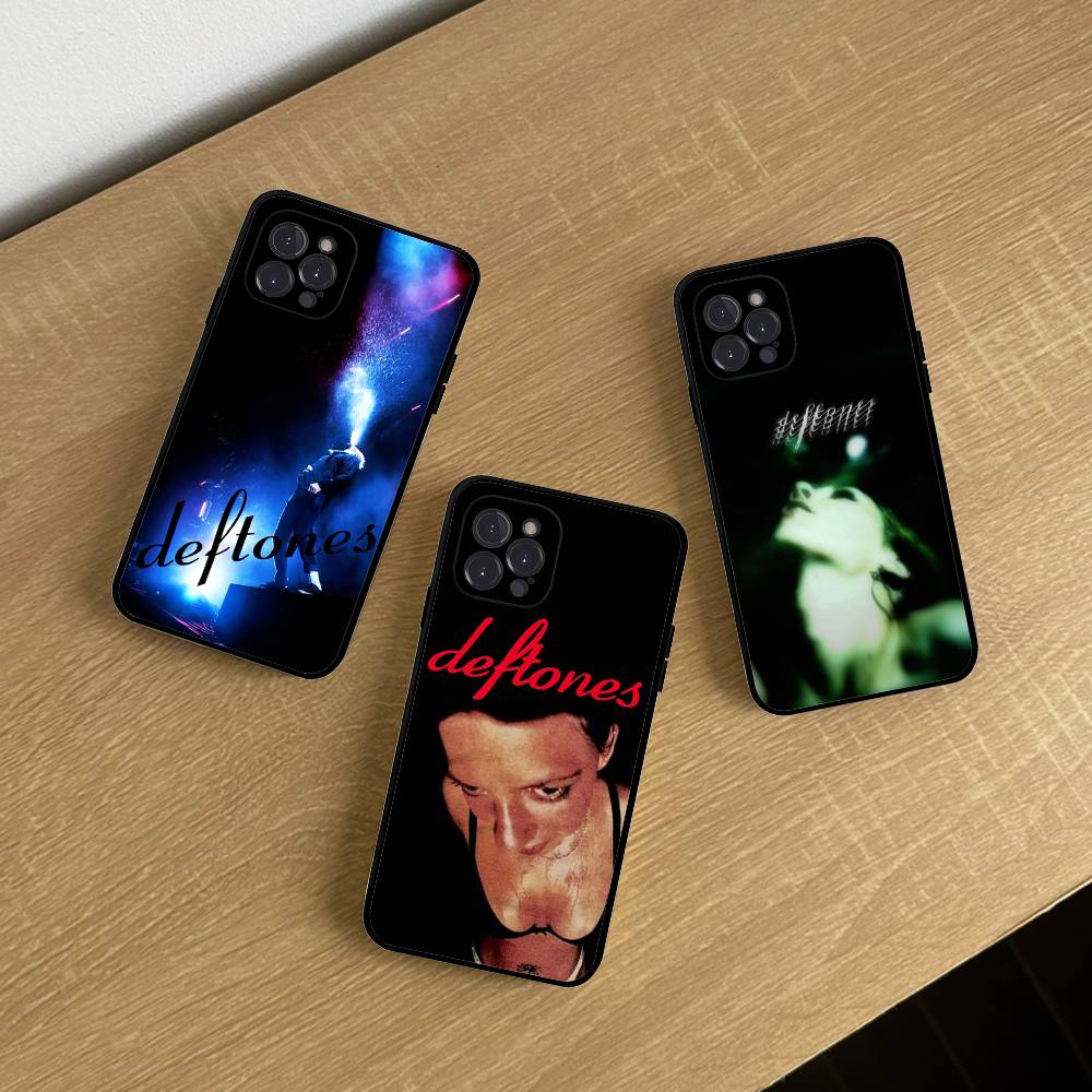 Band D-Deftones Phone Case For iPhone 16 15 14 13 12 11 17 Pro Max Simplicity Back TPU Soft Case