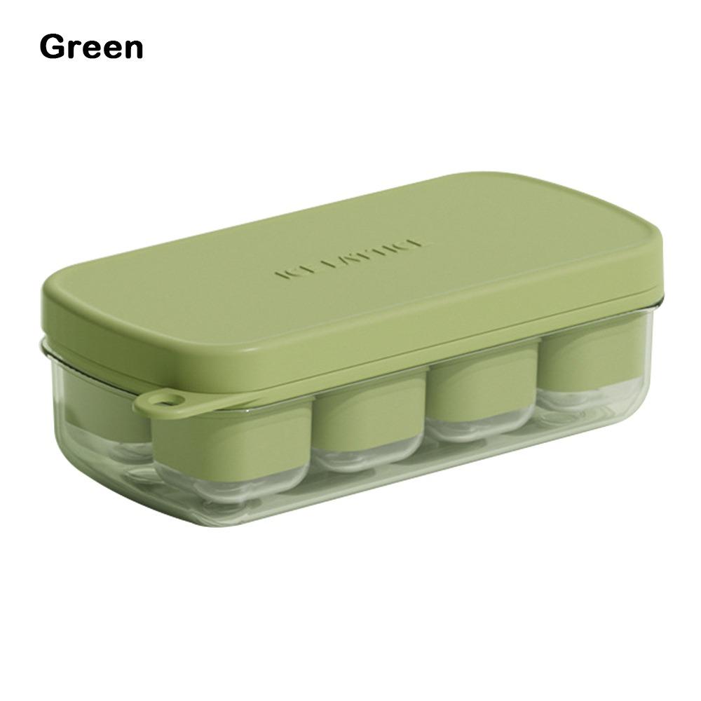 

Easy Release Ice Tray Mold Food Grade Silicone DIY Ice Maker Ice Cube Tray Ice Cube Tray зелёный