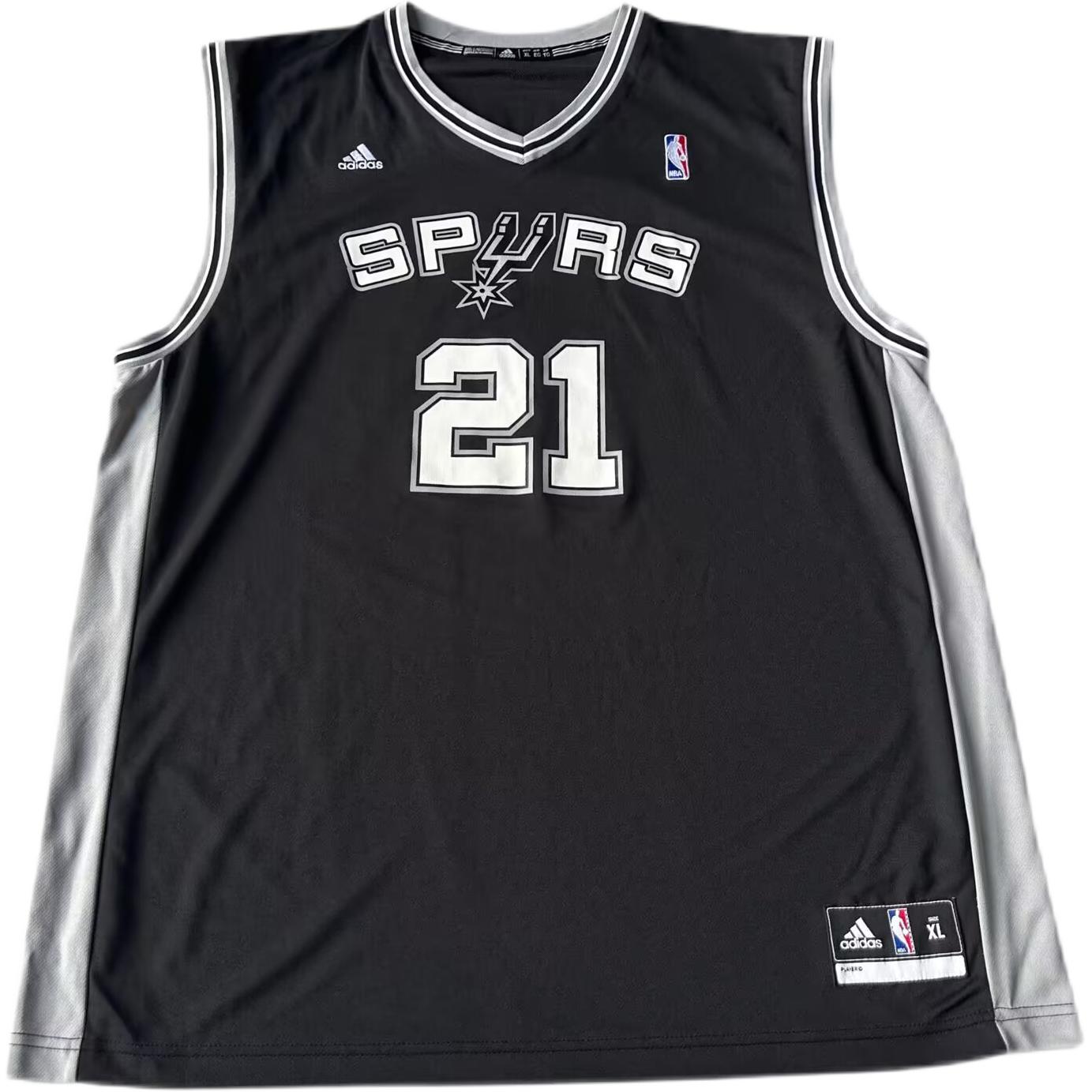 

Adidas NBA Duncan Spurs 21 Number Printed Sleeveless Basketball Jersey Unisex jersey 7818A-304-ANR169 XL