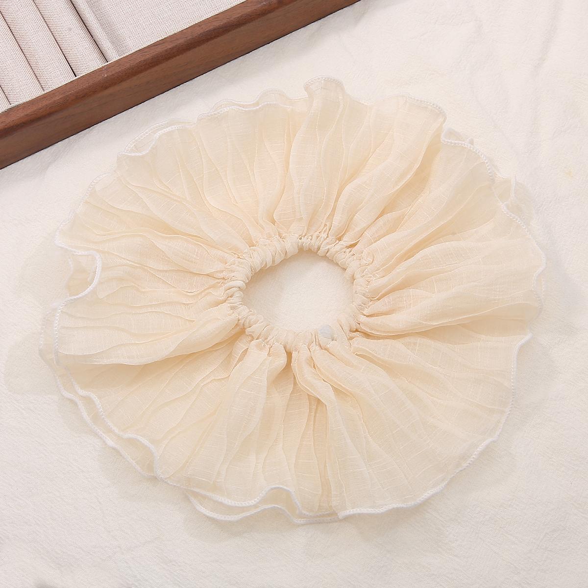 

5 см сітка фея пов язка на голову кільце для волосся голова мотузка мода головні убори для дівчинки солодкий гумка аксесуари для волосся слонова кістка