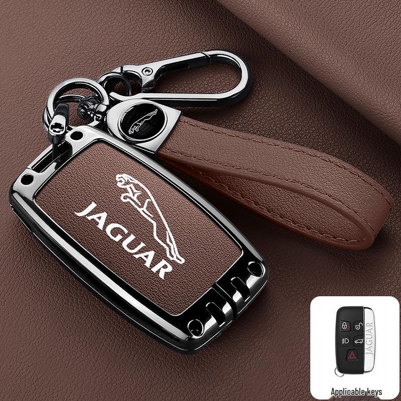 Husă Cheie Auto Jaguar XFL, Protecție Metalică Premium pentru 2023 XEL, F-Pace, XJL, F-Type.
