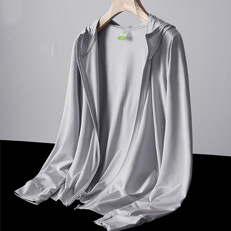 Laobaojia Unisex Ice Silk Sun Protection Jacket 3XL