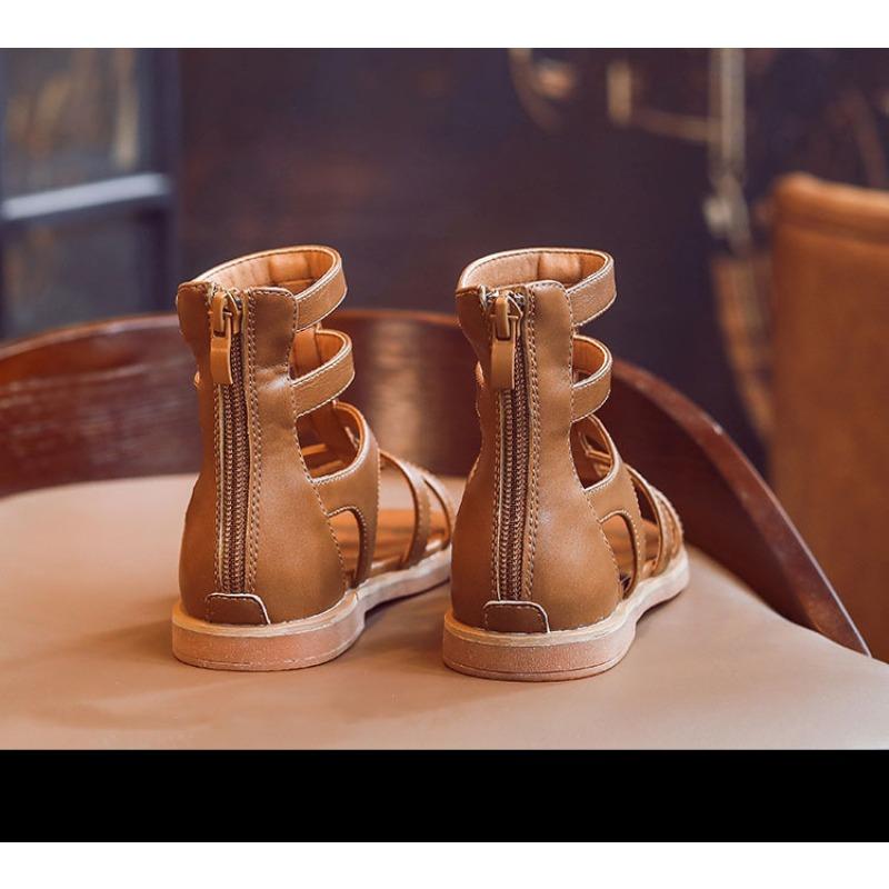 Sandali Estivi Moda Alta Principessa Scarpe Suola Morbida Scarpe per Bambini Piccoli