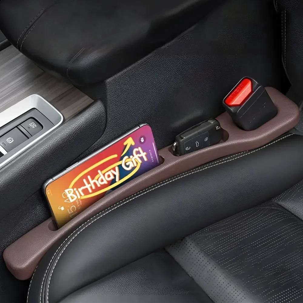 2 ks výplň mezer v autosedačce úložný box taška mezi sedadly organizér konzole dekorace interiérové auto příslušenství