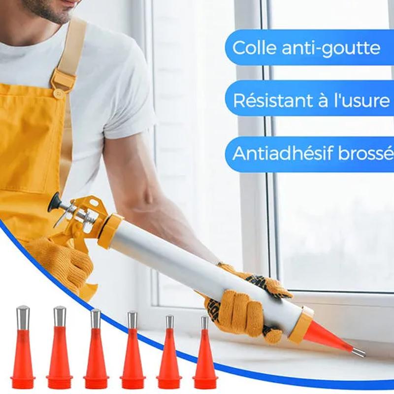 Ej.Life Kit D'outils De Buse En Caoutchouc Intégré Universel