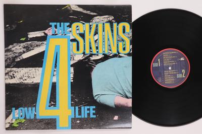 LP Record 4 SKINS  Low Life GET43 GET BACK 2000 Italy Rock Used
