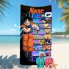 Customizable Personalized Beach Towels Dragon Ball Themed designs.Suitable for the Beach, Yoga, Sports;ideal As Beach Accessories