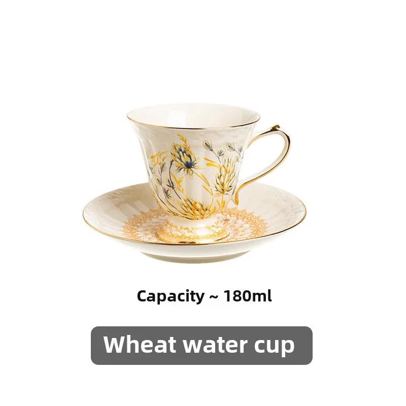 

BRКерамические Черные Чашки для Чая с Блюдцами Ретро Набор для Послеобеденного Чая Кофейные Чашки Чайник с Блюдцами Набор Кружек для Пары Домашняя Креативная Посуда Кружка ПодарокEY