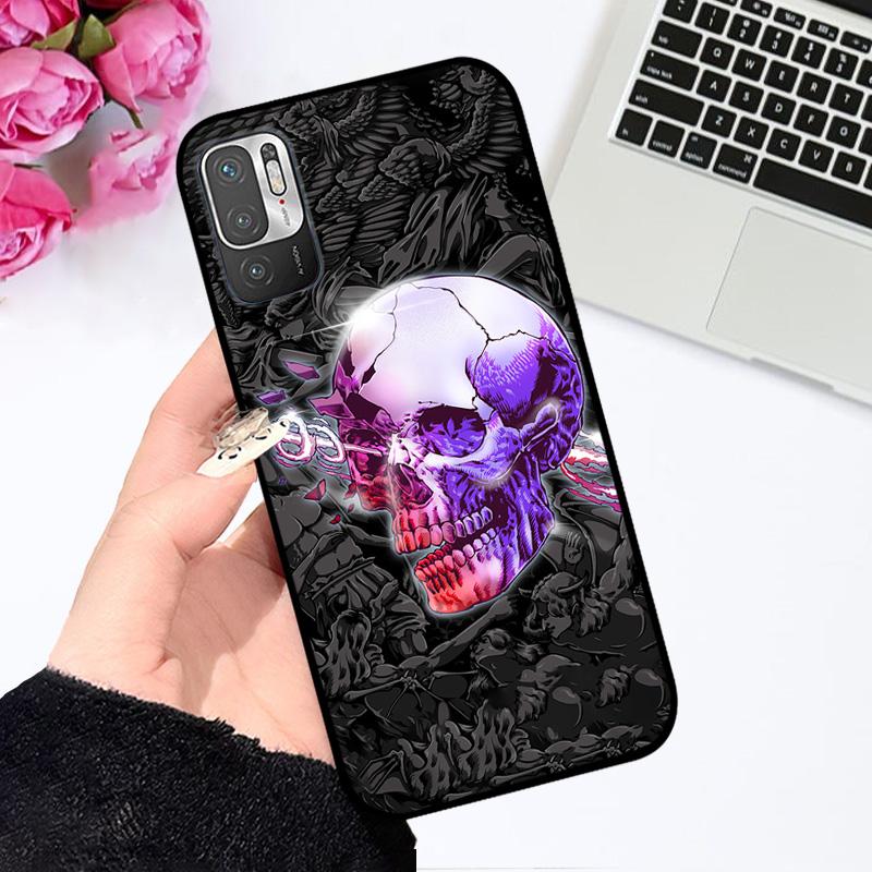 For Redmi Note 10 5G Case M2103K19G Soft Silicone Phone Shell For Xiaomi Redmi Note 10 JE Shockproof Bumper Cover Coque Fundas