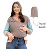 Baby Wrap Carrier, Soft and Adjustable for Newborns from 3 To 12 Months Old