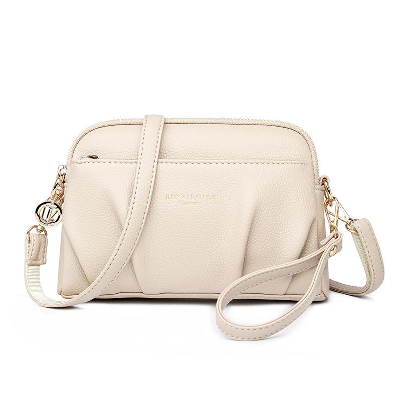 Small Square-shaped, Niche-designed Mobile Phone Bag for Commuting, Cross-body Bag