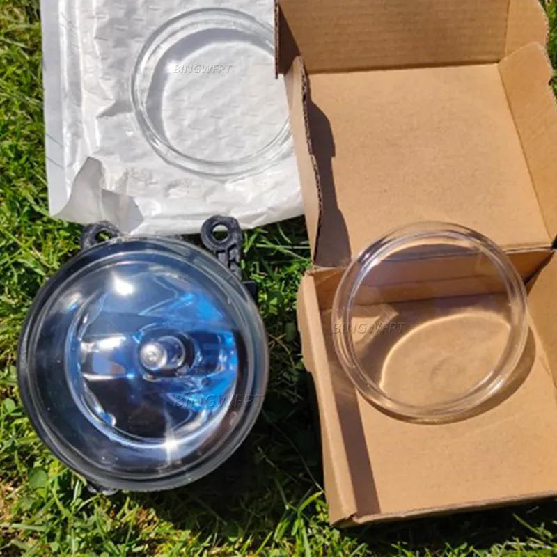 2X Round Diameter 90mm Fog Lights For Suzuki SX4 Grand Vitara Alto Swift Splash Jimny Yellow Anti-fog Glass Tempered Glass