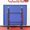 Folding Indoor Standard Size Movable Table Tennis Table with Free Shipping