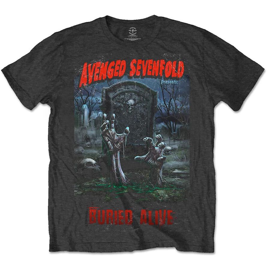 Avenged Sevenfold - Buried Alive 2012 Tour  - Black T-shirt S