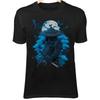 Ghost Samurai II T-Shirt – Glowing Eyes, Crows, Full Moon, Cursed Warrior Art