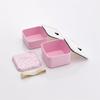 Skater Simple Lunch Cherry Blossom All Made in Box, 600ml, Two-Tier, Pattern, Smiles, Japan, SLBWS6M-A