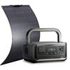 ALLPOWERS VOLIX P300 Portable Power Station and 100W Flexible Solar Panel 256Wh High Capacity Portable Lithium Iron Phosphate Power Station with Long