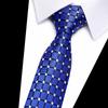 Men'S Polyester Silk High-End Twill Gold Tie 7.5Cm Formal Wedding Etiquette Tie