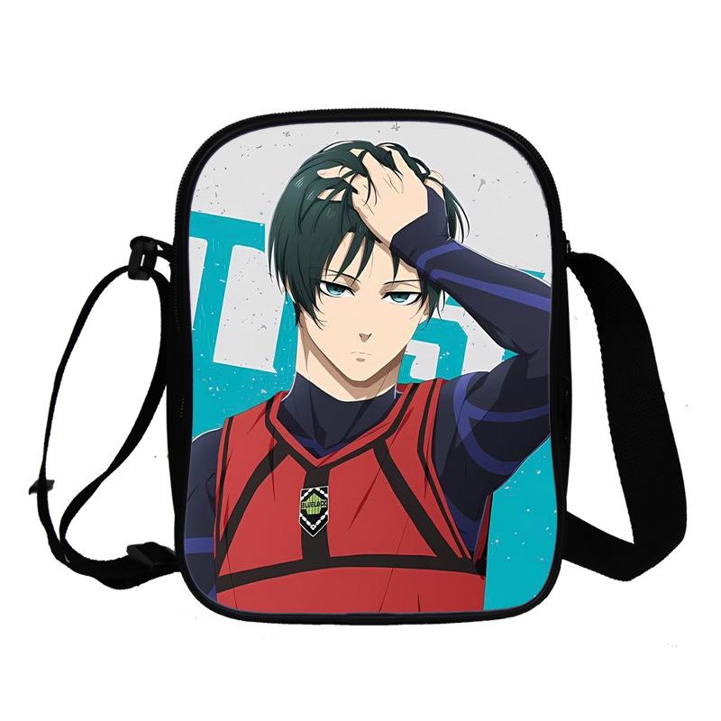 Neue Blaue Gefängnis Animation Peripherie 3D Vollfarbdruck Tragbare Umhängetasche Teenager Crossbody Tasche