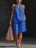 2026 Women's Spring/Summer European-American Style Cotton Linen Suit: Casual Loose Fashion Vest and Shorts