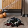 Wall Horror Halloween Breaking Zombies Appear In Living Room Home Decoration