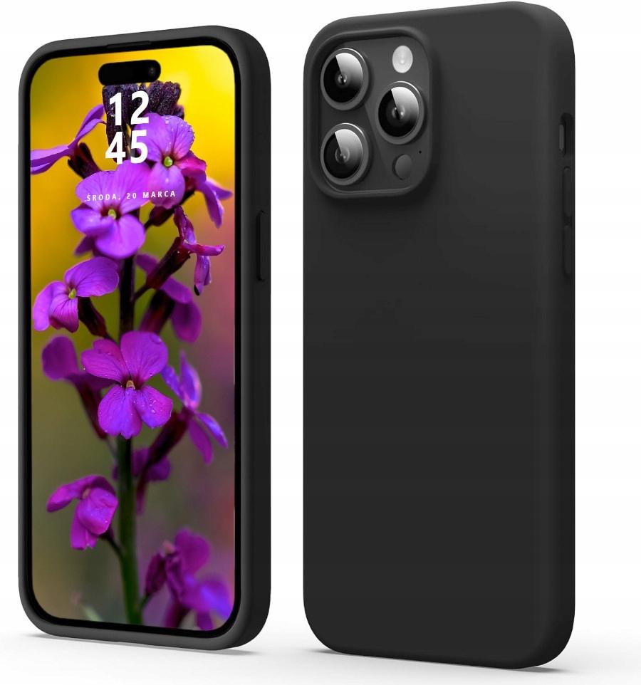 Case for iPhone 16 Pro Matte Matt Case Soft Back + 9H Glass