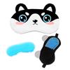 1PCS Cartoon Sleeping Eye Mask Cute Blindfold Eye Cover Mask Eyepatch Travel Home Eyes Relax Mask Eyeshade Gifts for Kids Adult
