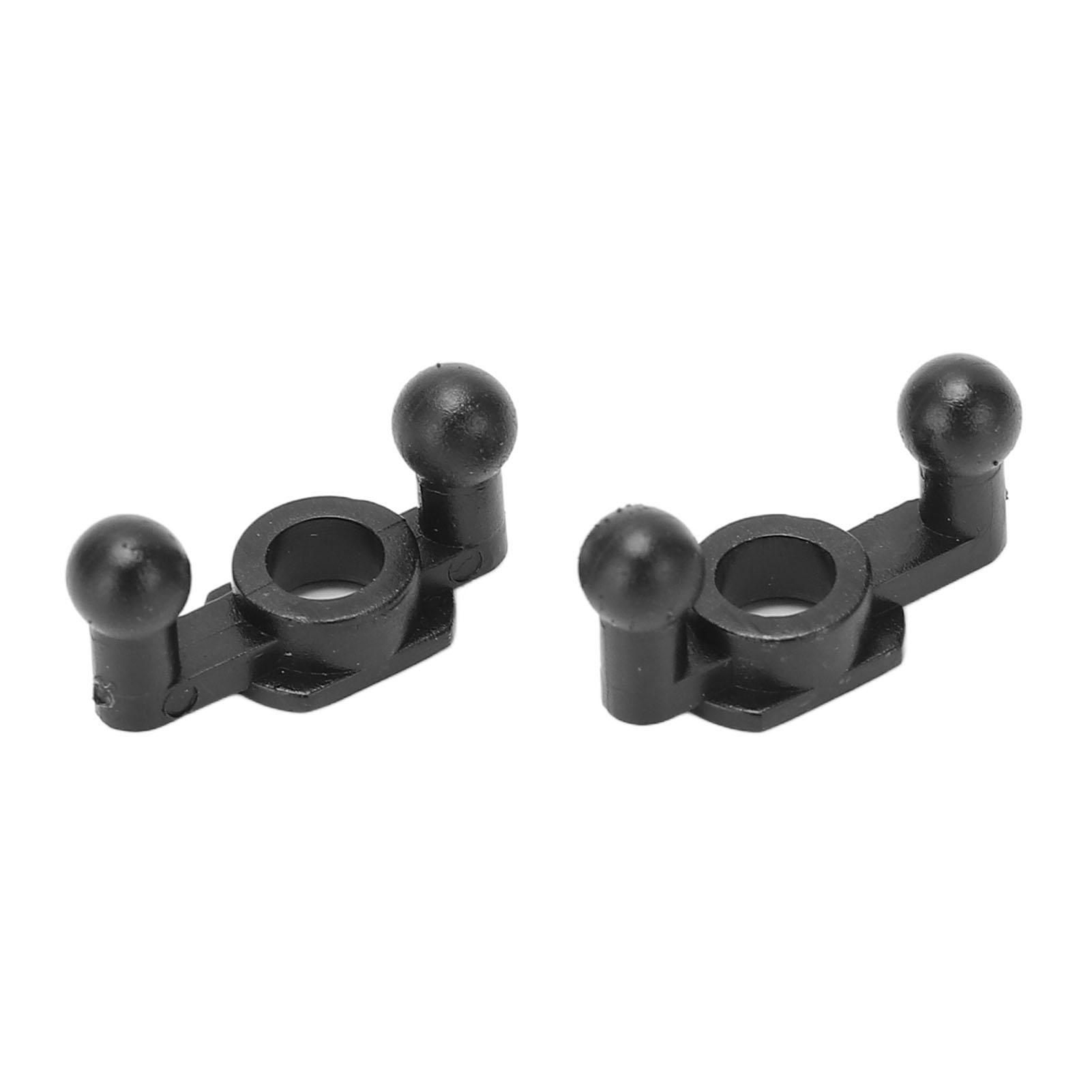 

2pcs RC Helicopter Connect Buckle Bulb Spare Parts Plastic Black RC Airplane Accessories for Wltoys