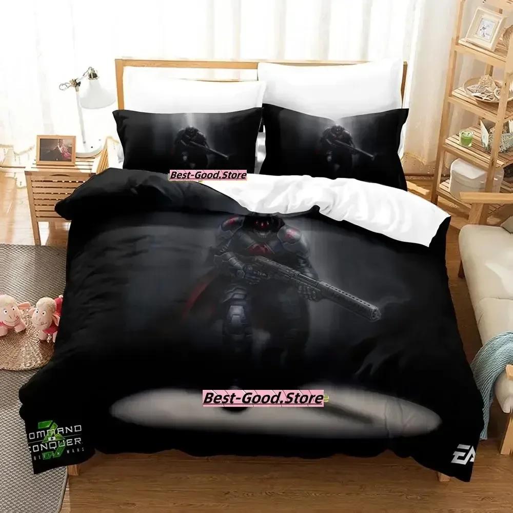 Command And Conquer 3 Bedding Set Printed Bed Set With Pillowcase Bed Duvet Cover Soft Single Double Queen Super King Size