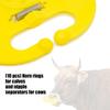 Adjustable Calf Nose Rings Set Of 10 Secure Comfortable Design For Smooth Weaning Process In Calves And Cattle Farm Use