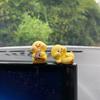 5 Pcs Cute Car Dashboard Accessories,Duck Car Rear View Mirror Decorations | Mini Figurines Women Dashboard Home Computer Garden Office