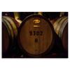 Canvas Print, Wine Barrels