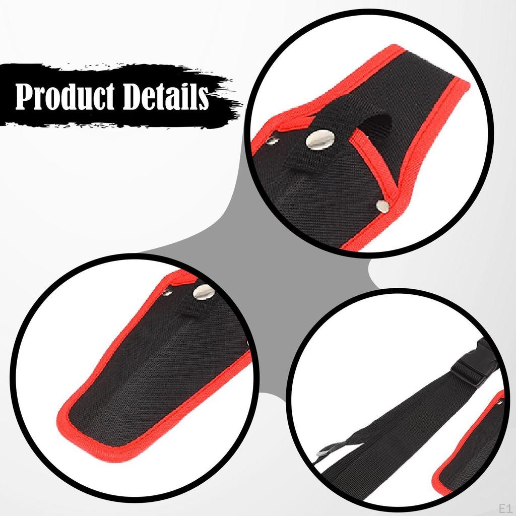 Pokrowiec Ochronny na Nożyczki, Regulowany Pas Biodrowy Kabura Torba na Narzędzia Ogrodnicze dla Elektryka