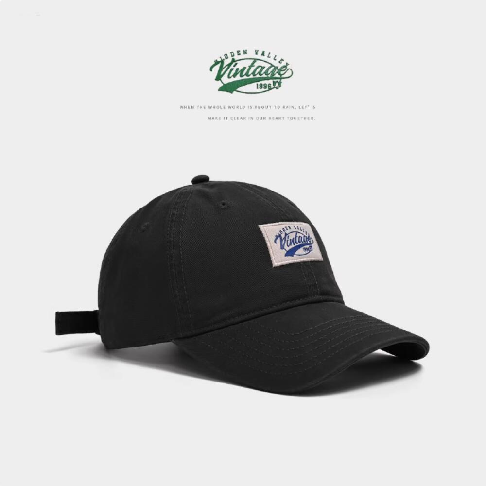 Letter Embroidered Soft Top Baseball Cap, Streetwear Plain Casual Hat For Men Women Spring Summer Korean Fashion Headwear