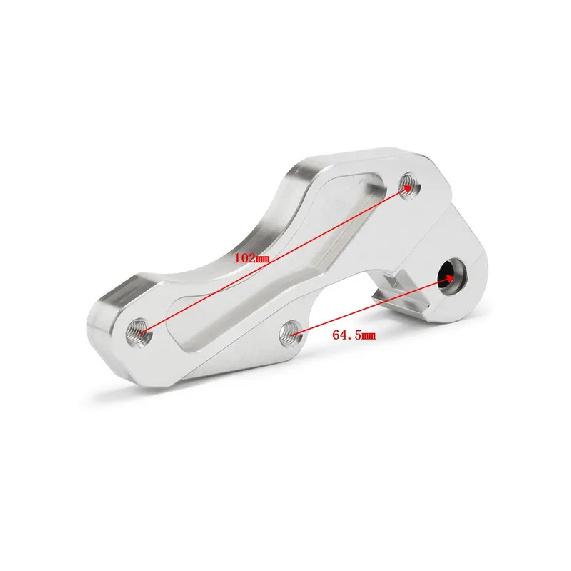 Motorcycle CNC Brake Disc Adapter Bracket 320MM For SUZUKI RM125 RM250 RMZ250 RMZ450 SV125 SM125 DRZ400E DRZ400S RMX450 RM RMZ