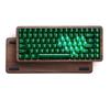 Womier WD75 V2 Mecanic Wireless Gaming Englezesc 8000mAh Garnitură Lemn RGB pentru Tastatură, Layout 75%, Baterie, Tastatură, USB/2.4GHz/BT, QMK/VIA