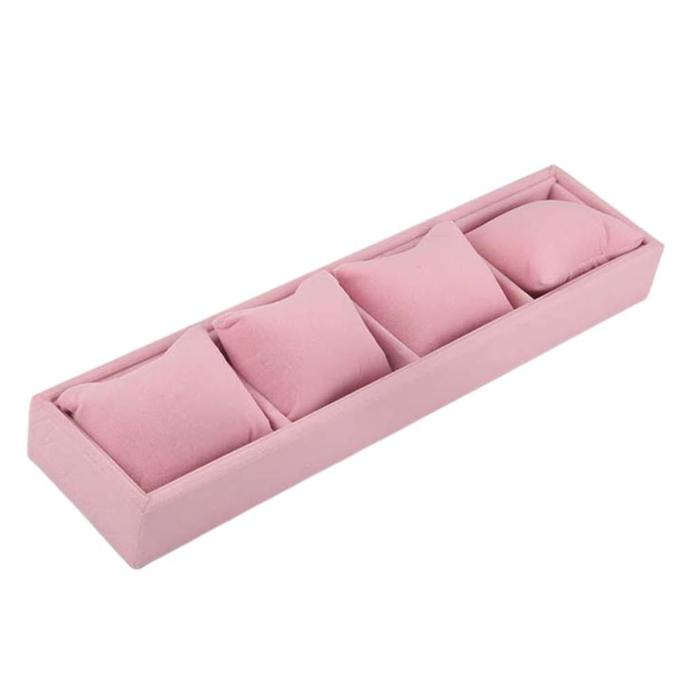 Flannelette Cloth Watch Display Holder Bracelet Watch Storage Organizer Jewelry Box  Wedding