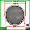 Metal Mesh Speaker Grille Dust Cover for Car Speakers (2" to 10")