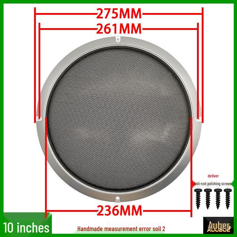 Metal Mesh Speaker Grille Dust Cover for Car Speakers (2" to 10")