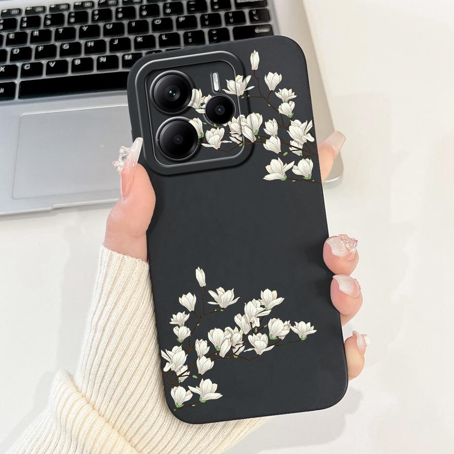 For Xiaomi Redmi Note 14 Pro Plus / Redmi Note 14 14s Note14 Pro Phone Case Silicone Soft Back Cover Dragon Cat Flower Butterfly