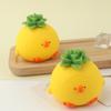 Soft Squeeze Toy Pineapple Chick Shape Stress Relief Toy Durable Material Safe for Kids and Adults Suitable for Sensory Play and Relaxation