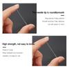12/36Pcs Blind Needle Elderly Needle-side Hole Hand Household Sewing Stainless Steel Sewing Needless Threading Diy Jewelry