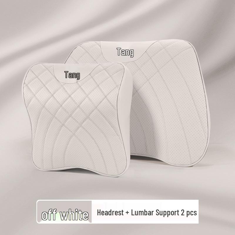 Memory Foam Neck Protector for BYD Tang DMI, Headrest and Lumbar Support, Intelligent Driving EV Seat Interior