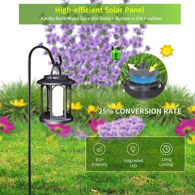 Solar Flame Garden Light for Outdoor Night Landscapes