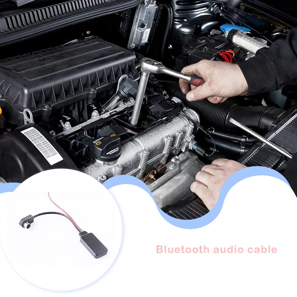 Car Bluetooth-compatible 4.0 Stereo Audio Cable Vehicle Auto AUX Adapter Professional Automobile Maintenance Spare