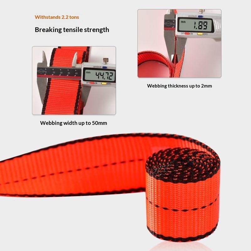 Cinto de Segurança de Cintura Única de Uso Pesado Capacidade de Carga 1200KG Equipamento Antiqueda para Canteiro de Obras Trabalho em Altura