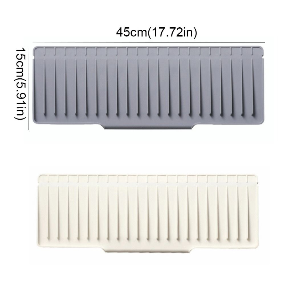 Silicone Sink Drain Pad Foldable Sink Draining Mat Multipurpose Water Retaining Pad Kitchen